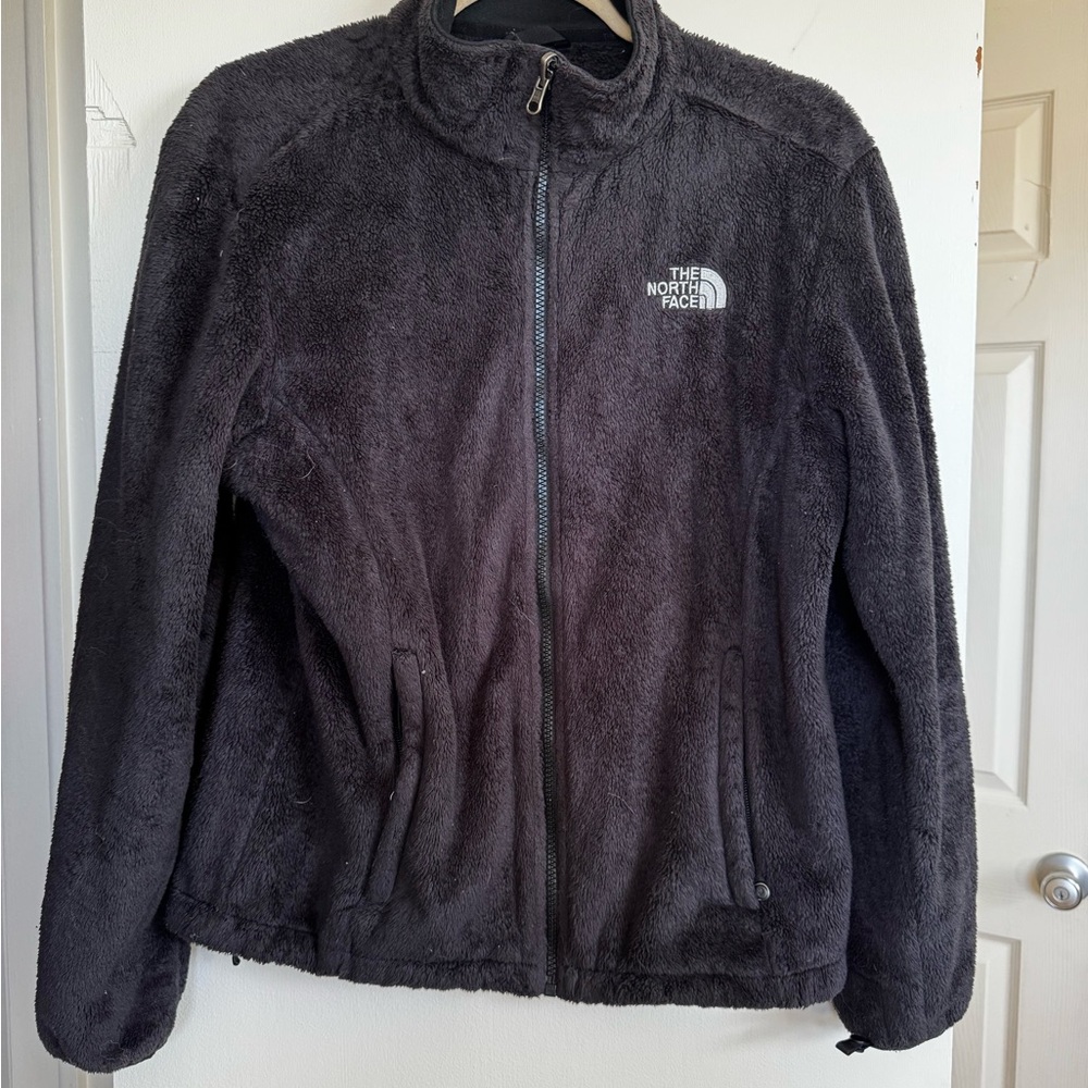The North Face Black Fuzzy Full-Zip Jacket